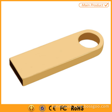 gold metal pendrive 8gb usb flash drive 1gb to 64gb